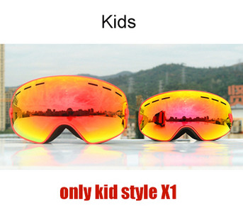 JSJM Nauji Slidinėjimo akiniai suaugusiems Vaikams Lauko Neperpučiami Nuo rasojimo Dvisluoksniai Dideli Slidinėjimo Akiniai Žieminiai Snieglentės Akiniai Unisex