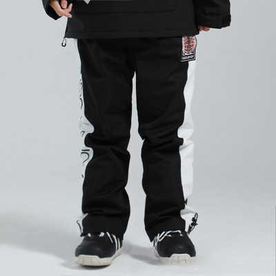 Naujos žieminės moteriškos slidinėjimo kelnės, snieglenčių kelnės, vyriškos, neperšlampamos lauko slidinėjimo kombinezonai, atsparūs vėjui, slidinėjimo įranga, vyriškos kelnės