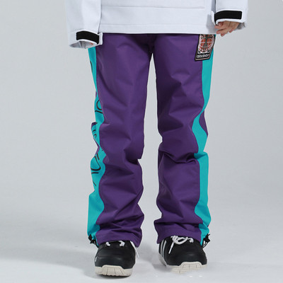 Naujos žieminės moteriškos slidinėjimo kelnės, snieglenčių kelnės, vyriškos, neperšlampamos lauko slidinėjimo kombinezonai, atsparūs vėjui, slidinėjimo įranga, vyriškos kelnės