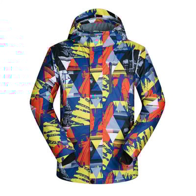 Naujas 2022 m. slidinėjimo kostiumas vyrams Šilti snieglenčių apranga Neperšlampama žygio slidinėjimo striukės ir kelnės Žieminiai sniego kostiumai lauke