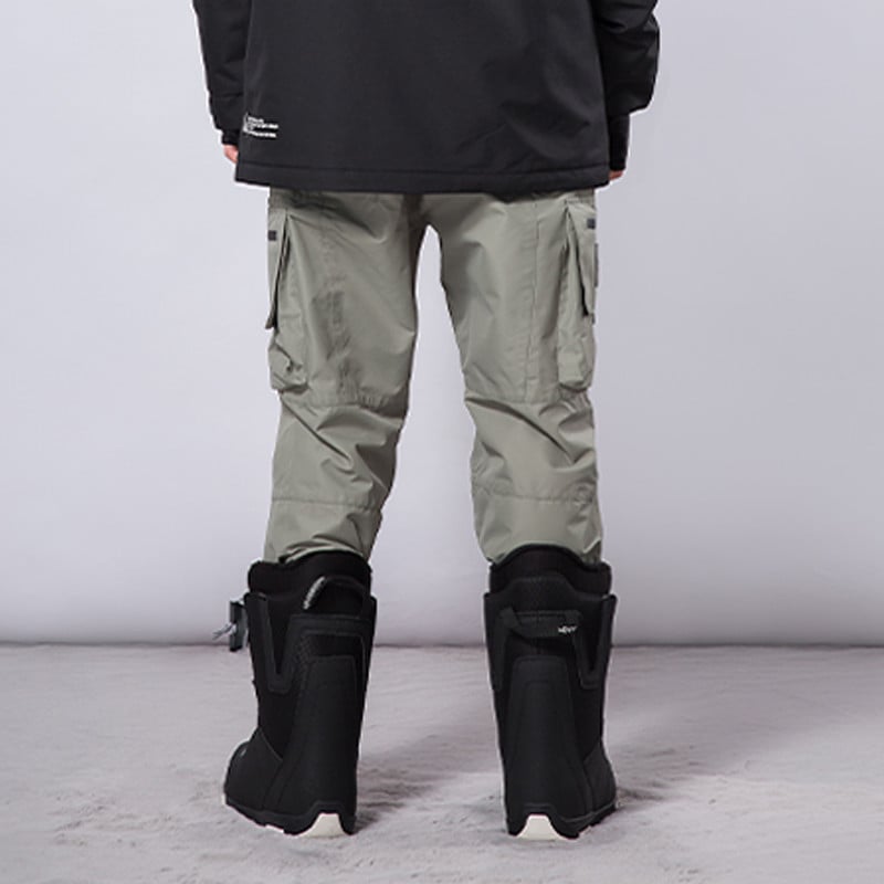 Šviesą atspindinčios slidinėjimo kelnės vyrams ir moterims žiemos snieglenčių alpinizmo stovyklavietėje storėjančios šiltos, atsparios vėjui ir vandeniui atsparios sniego slidinėjimo kelnės