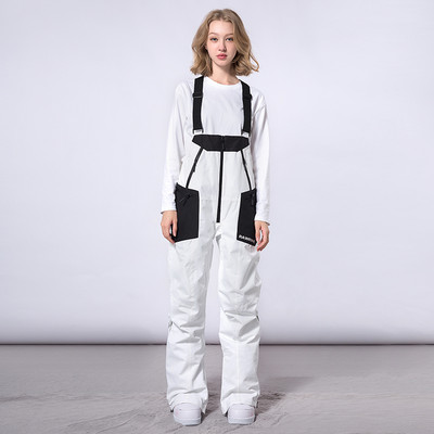 Šviesą atspindinčios slidinėjimo kelnės vyrams ir moterims žiemos snieglenčių alpinizmo stovyklavietėje storėjančios šiltos, atsparios vėjui ir vandeniui atsparios sniego slidinėjimo kelnės