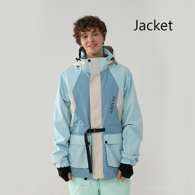 2022 m. nauja slidinėjimo striukė, moteriška, vyriška, sportinė, sportinė snieglenčių striukė, slidinėjimo kostiumas, pastorintas šiltas žieminis drabužis, laisvas, atsparus vėjui, atsparus vandeniui