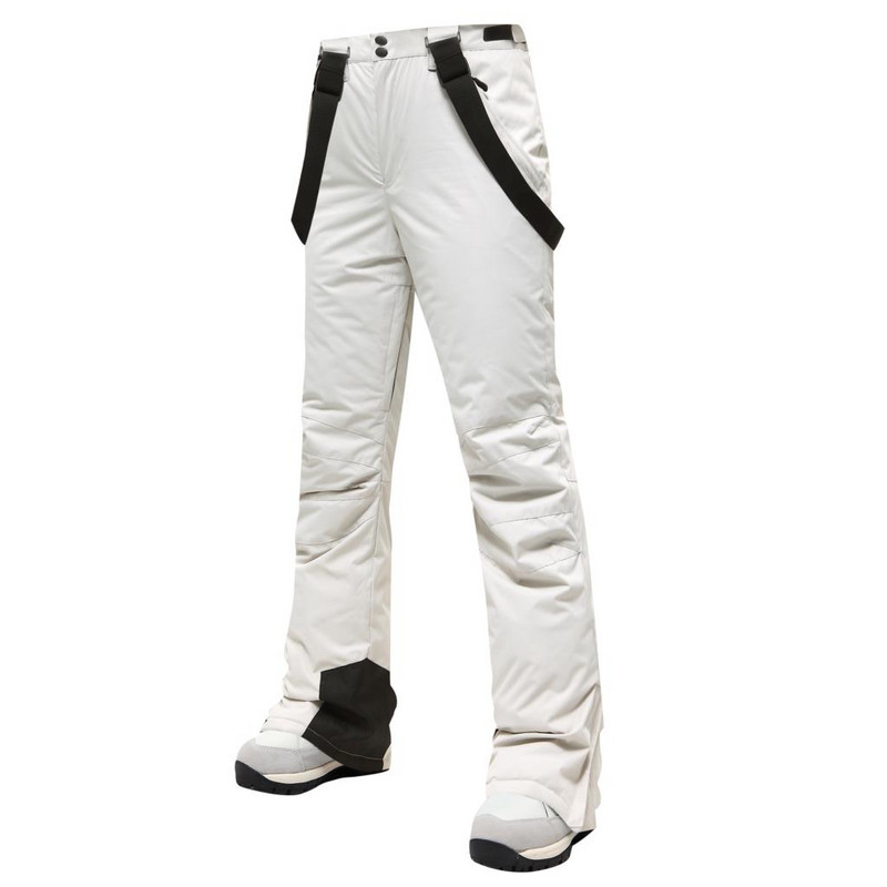 Naujos žieminės slidinėjimo kelnės moteriškos lauko aukštos kokybės vėjui atsparios vandeniui atsparios šiltos sniego kelnės žieminės slidinėjimo kelnės