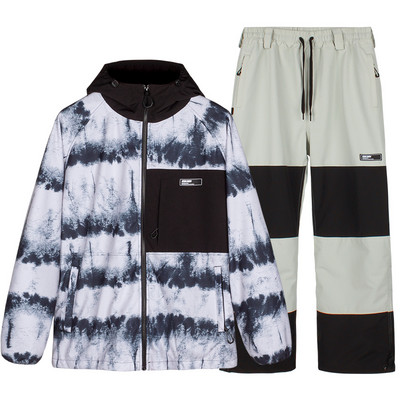 Slidinėjimo kostiumas vyrams, moteriškas, žieminis, šiltas, kvėpuojantis, vėjui nepralaidus, vandeniui atsparus slidinėjimo striukė, kelnės, snieglenčių kostiumas, nauja slidinėjimo įranga