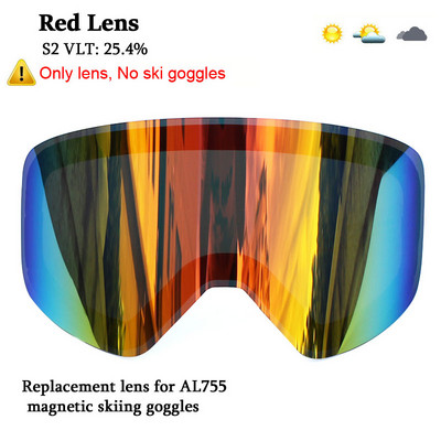 Skijaške naočale s dvoslojnim magnetskim polariziranim lećama Skijanje protiv magljenja UV400 Snowboard naočale Muškarci Ženske skijaške naočale Naočale