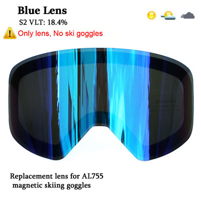 Skijaške naočale s dvoslojnim magnetskim polariziranim lećama Skijanje protiv magljenja UV400 Snowboard naočale Muškarci Ženske skijaške naočale Naočale