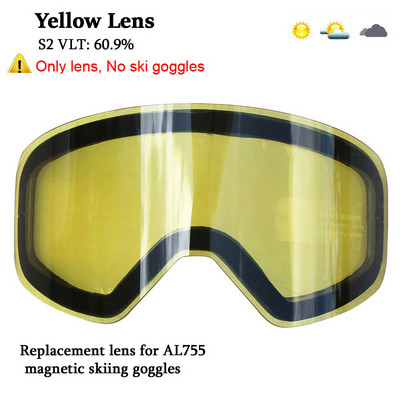 Skijaške naočale s dvoslojnim magnetskim polariziranim lećama Skijanje protiv magljenja UV400 Snowboard naočale Muškarci Ženske skijaške naočale Naočale