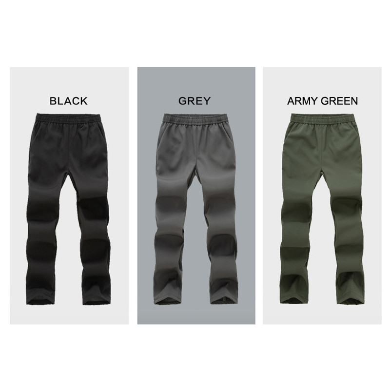 TRVLWEGO slidinėjimo kelnės žieminės lauko vėjui atsparios stovyklavietės, žygiai, čiuožimas, žygiai, vyriškos kelnės, atsparios vandeniui, šiltos, kvėpuojančios pilkos spalvos