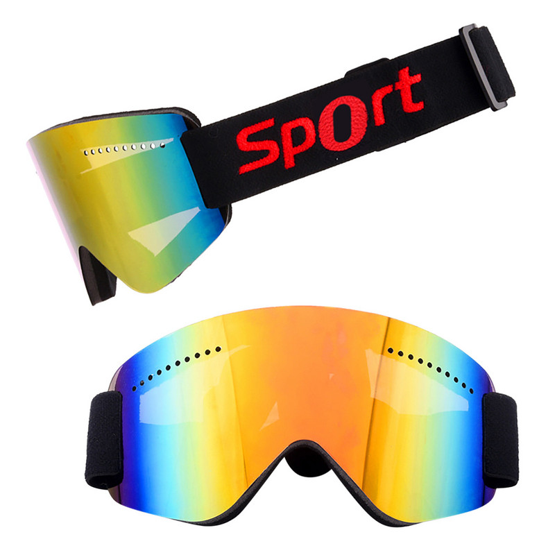 Skijaške naočale i naočale otporne na pijesak za muškarce i žene Planinarske naočale za snijeg Motocikl Hx04 Cilindar Dječja odjeća za motocikliste