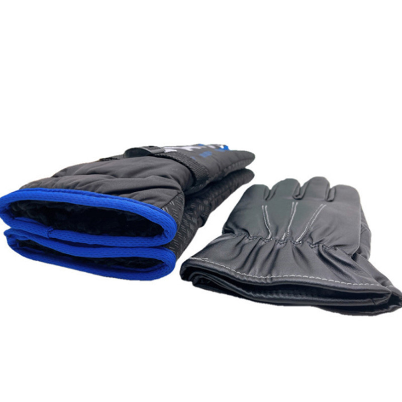 Vyrai, moterys, žieminės slidinėjimo pirštinės, vandeniui atsparios itin lengvos snieglenčių pirštinės Motociklo važiavimas sniegu išlaikyti šilumą nuo vėjo nepraleidžiančios pirštinės