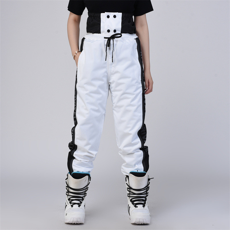 2022 m. slidinėjimo kelnės Vyriškos sniego kelnės moteriškos vėjui atsparios žiemos lauko kombinezonai, snieglenčių kelnės, vandeniui atsparūs terminiai moteriški slidinėjimo kombinezonai