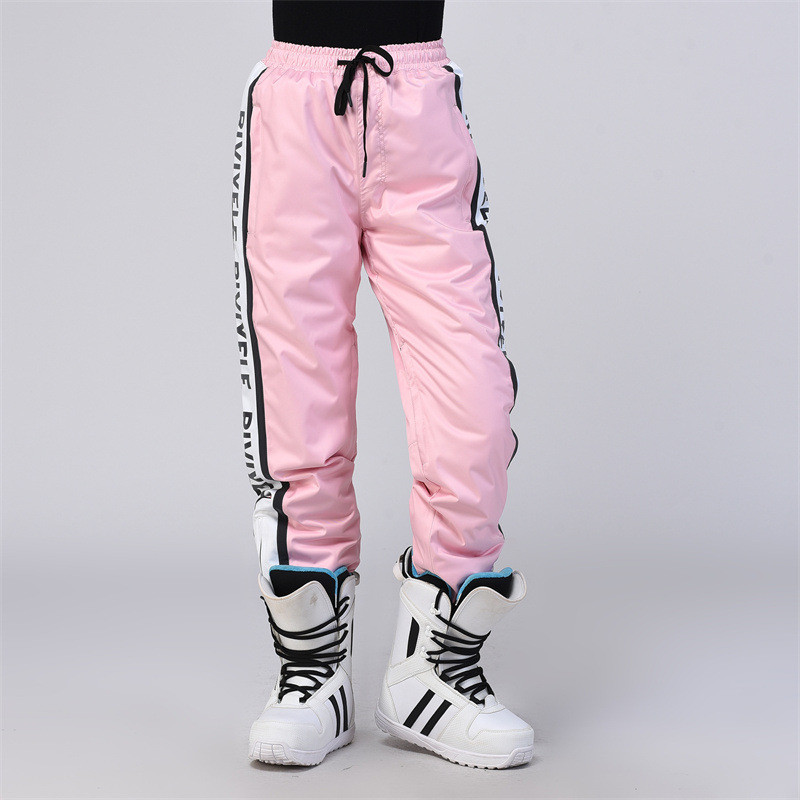 2022 m. slidinėjimo kelnės Vyriškos sniego kelnės moteriškos vėjui atsparios žiemos lauko kombinezonai, snieglenčių kelnės, vandeniui atsparūs terminiai moteriški slidinėjimo kombinezonai