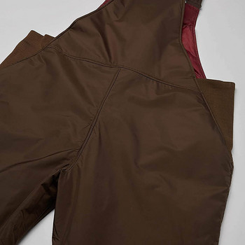 40# Ανδρική φόρμα σκι Γυναικεία σαλιάρα παντελόνι για σκι Ανδρική μονόχρωμη φόρμα τσέπης Ζαρτιέρες Παντελόνι αντιανεμικό αδιάβροχο παντελόνι σκι