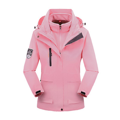 Slidinėjimo kostiumas, moteriškas žieminis vilnonis slidinėjimo striukė ir kelnės Šilta, vandeniui atspari snieglenčių striukė, moteriška lauko žygių žygiams sniego kostiumai