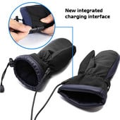 Moto jutiklinis ekranas motociklų lenktynėms jojimo pirštinės žieminės motociklo pirštinės žieminės terminės vilnos pamušalas vandeniui atsparus šildomas guantes