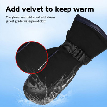 Moto Touch Screen Motorbike Racing Riding Gloves Winter Motorcycle Gloves Winter Thermal Fleece Επένδυση με αδιάβροχο θερμαινόμενο Guantes