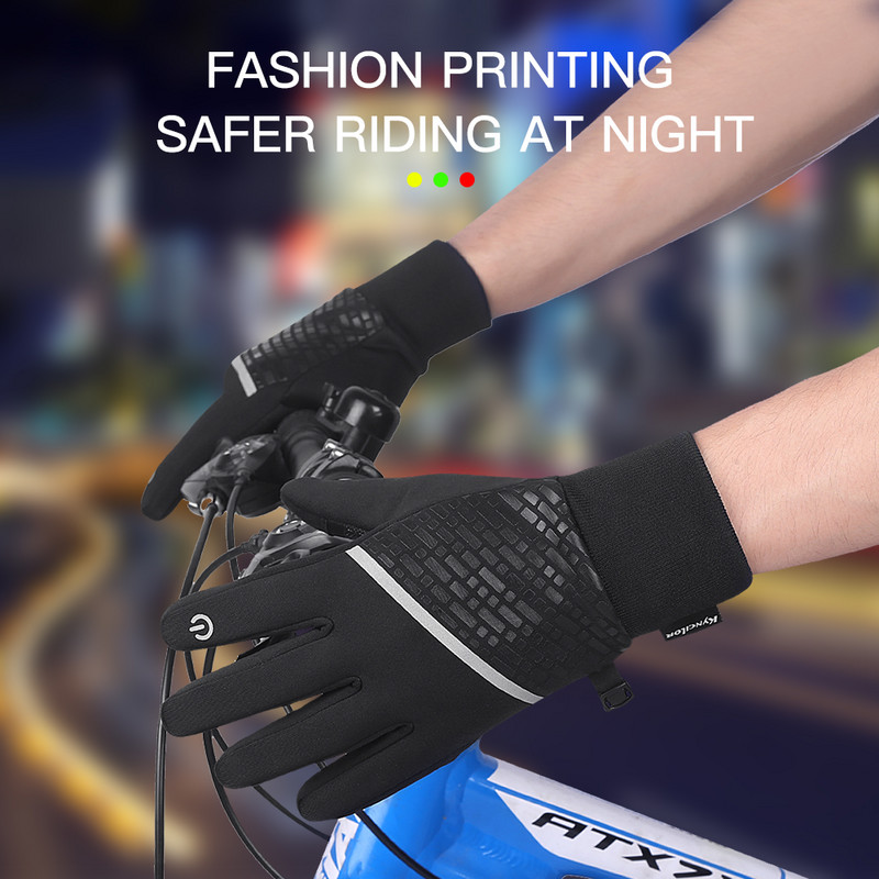 Handschoenen Iarnă Bărbați Femei Mănuși de schi pentru zăpadă impermeabile termice calde ecran tactil rezistente la vânt Sport în aer liber Mănuși de ciclism