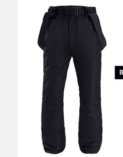 Slidinėjimo kostiumas Vyrai Žiemai Šiltas Neperšlampamas Neperšlampamas Lauko Sportas Slidinėjimas Snieglentės Striukė Hot Ski Įranga Sniego striukės ir kelnės