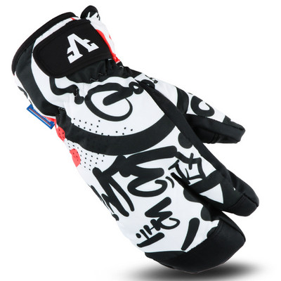 Vyrai Moterys Paaugliai Žiema Šiltas Snieglenčių sportas Slidinėjimo Pirštinės Sniego Pirštinės Neperšlampamos Dviračių Slidinėjimas Sniego motociklas Handschoenen