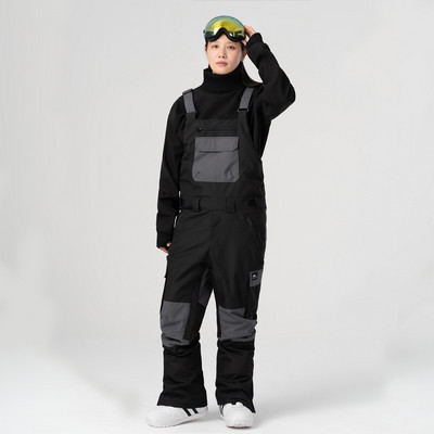 Pantaloni de iarnă noi, pantaloni de schi pentru femei, bărbați, impermeabili, pantaloni de snowboard în aer liber, pantaloni de schi, salopete, haine de zăpadă, salopetă