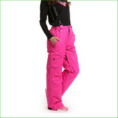 KP02W Aukštos kokybės Moteriškos snieglenčių slidinėjimo kelnės Moteriškos pradedančios dvi slidinėjimo kelnės vienatūrio slidinėjimo kelnės