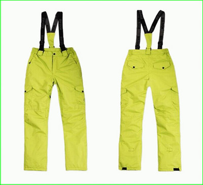 KP02W Aukštos kokybės Moteriškos snieglenčių slidinėjimo kelnės Moteriškos pradedančios dvi slidinėjimo kelnės vienatūrio slidinėjimo kelnės