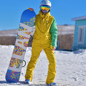 Costum de schi pentru bărbați Jachetă de snowboard rezistentă la vânt, impermeabilă, + pantaloni, costume de zăpadă, seturi de schi snowboarding, în aer liber, ropa de nieve