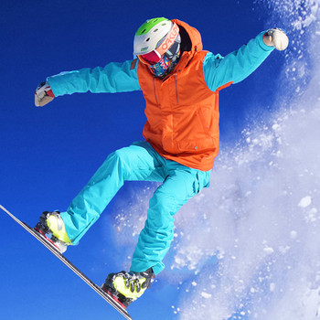 Мъжки ски костюм Топло водоустойчиво ветроустойчиво яке за сноуборд + панталон Снежни костюми Комплекти за ски и сноуборд Ropa de nieve