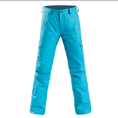 2021 Atnaujinimas Moteriškos storos šiltos sniego kelnės Žiemos slidinėjimo kelnės kempingo žygiams slidinėjimo kelnės Neperšlampamos vėjui atsparios kelnės moterims