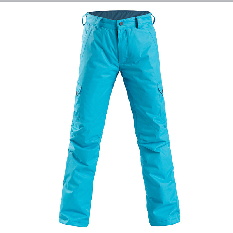 2021 Atnaujinimas Moteriškos storos šiltos sniego kelnės Žiemos slidinėjimo kelnės kempingo žygiams slidinėjimo kelnės Neperšlampamos vėjui atsparios kelnės moterims