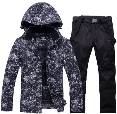 2022 m. Nauji slidinėjimo kostiumai Moteriški Kombinezonai Vyriški Lauko Sportas Kalnų Snieglenčių Striukės Terminės sniego kelnės Slidinėjimo rinkinys Neperšlampamas nuo vėjo