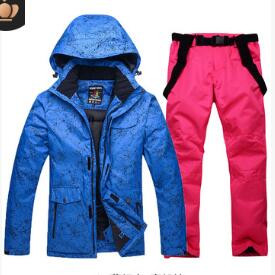 Vilnonis mergaičių slidinėjimo kostiumas vandeniui atsparus vaikiškas slidinėjimo striukė Slidinėjimo kelnės termo berniukams žiemos slidinėjimas snieglenčių sportu