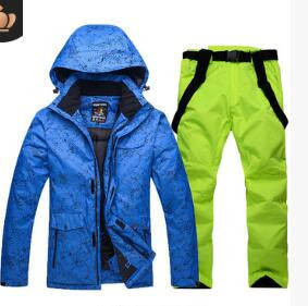 Vilnonis mergaičių slidinėjimo kostiumas vandeniui atsparus vaikiškas slidinėjimo striukė Slidinėjimo kelnės termo berniukams žiemos slidinėjimas snieglenčių sportu