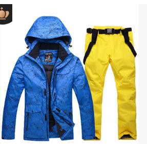 Vilnonis mergaičių slidinėjimo kostiumas vandeniui atsparus vaikiškas slidinėjimo striukė Slidinėjimo kelnės termo berniukams žiemos slidinėjimas snieglenčių sportu