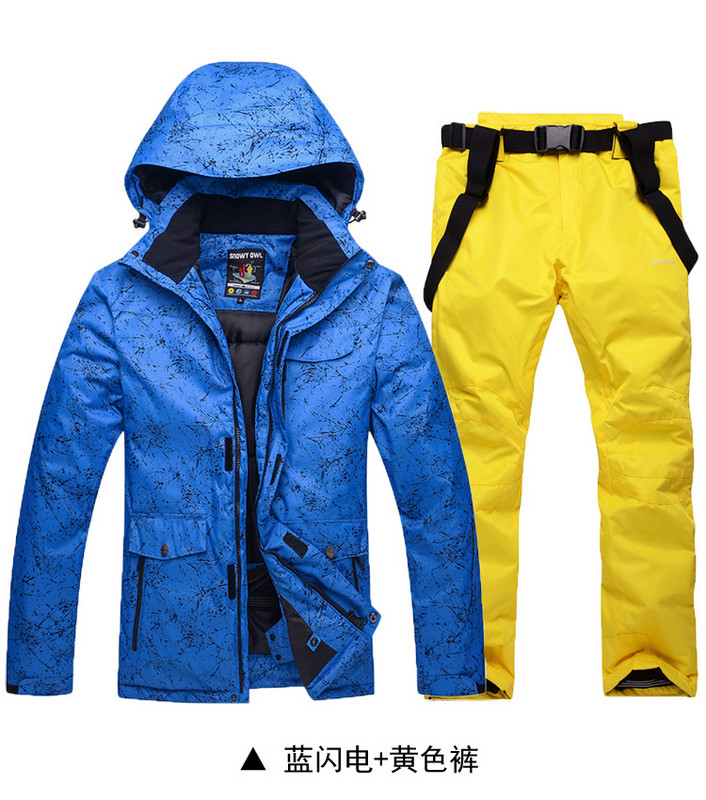 Vilnonis mergaičių slidinėjimo kostiumas vandeniui atsparus vaikiškas slidinėjimo striukė Slidinėjimo kelnės termo berniukams žiemos slidinėjimas snieglenčių sportu