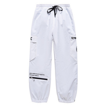 Мъжки дамски зимни панталони за сняг 2022 Топли водоустойчиви ветроустойчиви ски панталони Гащеризон за сноуборд Популярно облекло за открито Ски панталони