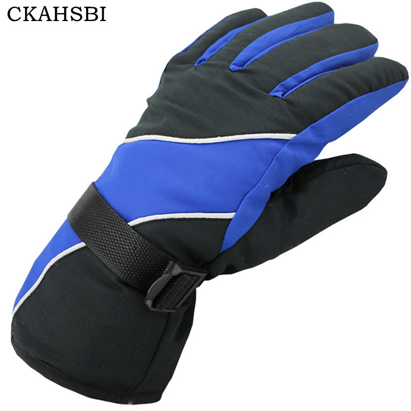 CKAHSBI slidinėjimo sniego motociklo pirštinės, vandeniui atsparios sniego motociklo pirštinės