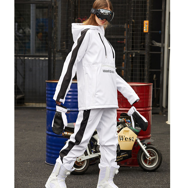 Pantaloni de schi noi 2020 Pantaloni de schi pentru bărbați și femei, impermeabili și calduri, la modă, roz, cuplu, același stil, pantaloni de snowboard în aer liber de iarnă