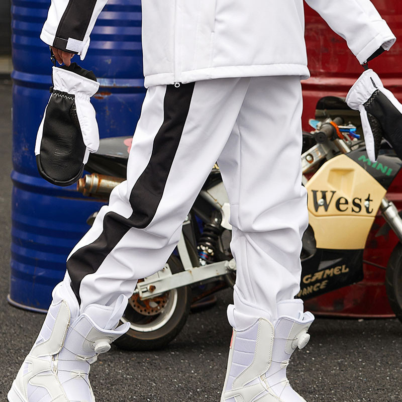 Pantaloni de schi noi 2020 Pantaloni de schi pentru bărbați și femei, impermeabili și calduri, la modă, roz, cuplu, același stil, pantaloni de snowboard în aer liber de iarnă