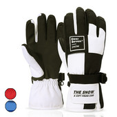 Šachmatinės slidinėjimo pirštinės vandeniui atsparios jutikliniams ekranams snieglenčių pirštinės Šiltos žiemos sniego pirštinės šaltam orui vyrams, moterims RG19