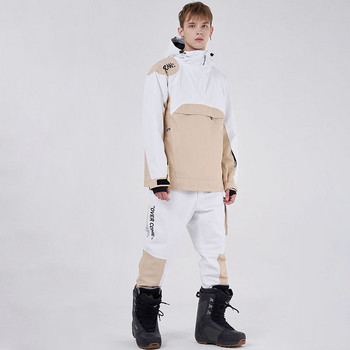 Ζεστό κοστούμι σκι Snowboarding Σετ παντελόνι σακάκι για άνδρες