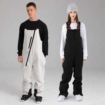 Παντελόνι σκι Γυναικείο Ανδρικό Snowborad Jumpsuit Αδιάβροχη αντιανεμική φόρμα Χειμερινό παντελόνι Ανδρικό Αθλητισμός Υπαίθριο Ανδρικό Γυναικείο παντελόνι χιονιού