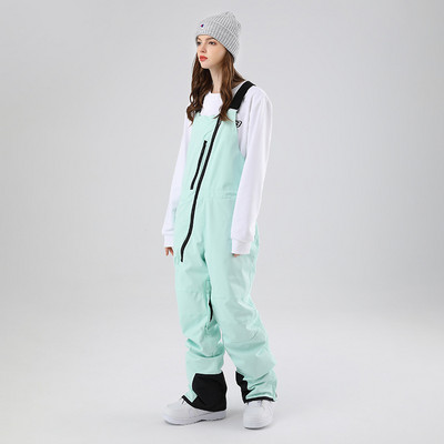 Slidinėjimo kelnės Moteriškas Vyriškas „Snowborad“ kombinezonas, neperšlampamas, atsparus vėjui, žieminės kelnės Vyriškos sportinės lauko vyriškos moteriškos sniego kelnės