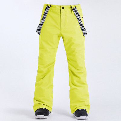 Slidinėjimo kelnės Vyriškos žieminės kelnės lauke, neperpučiamos nuo vėjo slidinėjimo, šiltos, vandeniui atsparios terminės snieglenčių kelnės, kombinezonai vyriški kombinezonai su slidėmis