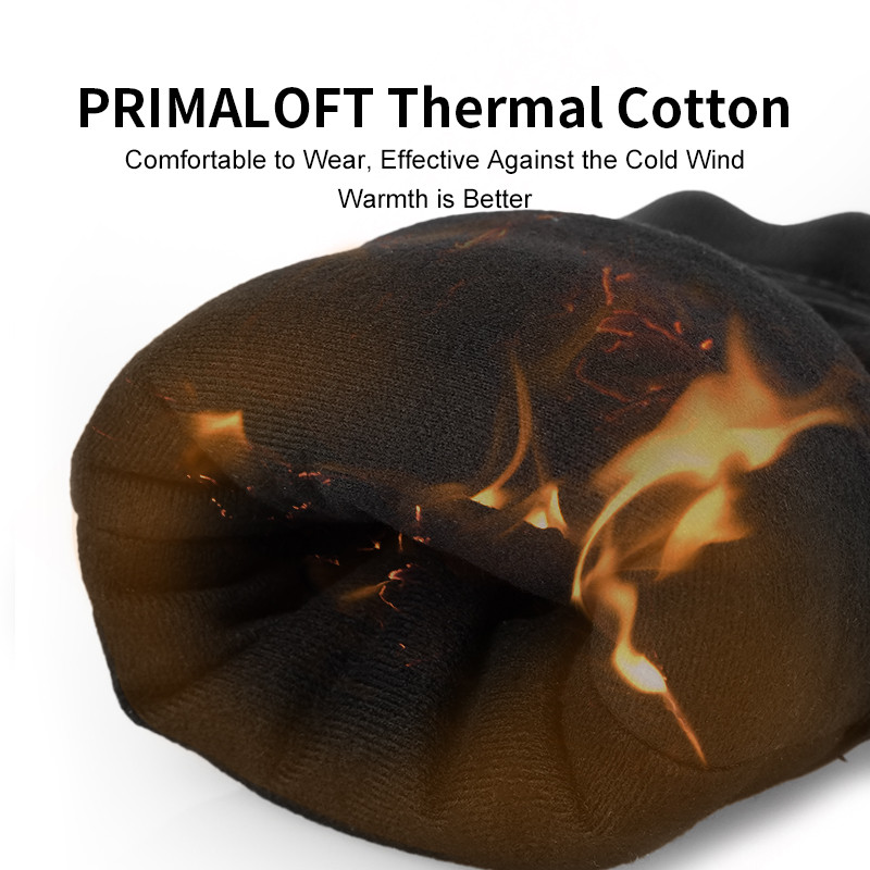 VXW Slidinėjimo Pirštinės Motociklas Neperšlampamas Fleece Termo Pirštinės Snieglentės Sniego motociklo Pirštinės Vyriškos Moteriškos Žieminės sniego dviračių pirštinės