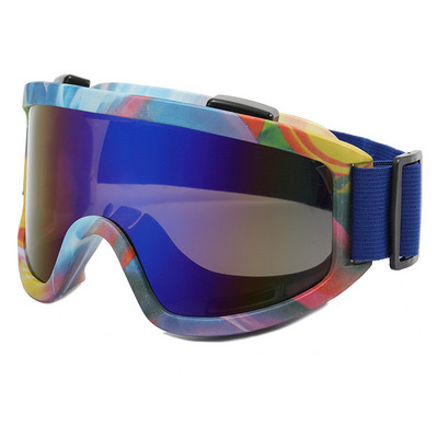 Ochelari de schi cu protecție împotriva vântului UV400, bărbați, femei, sport de iarnă, ochelari de snowboard, ochelari magnetici pentru zăpadă, ochelari de soare pentru schi, lentile