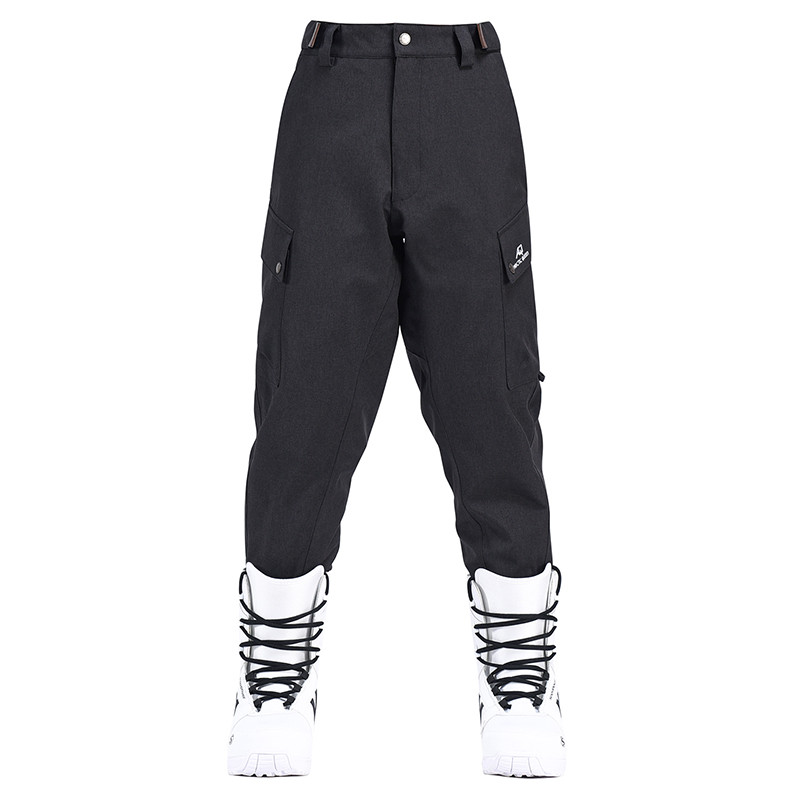 Tas pats stilius vyrams ir moterims Sniego kelnės žieminės lauko sportinės snieglenčių kelnės Neperšlampamos vėjui atsparios slidinėjimo aprangos juosmens užsegimas