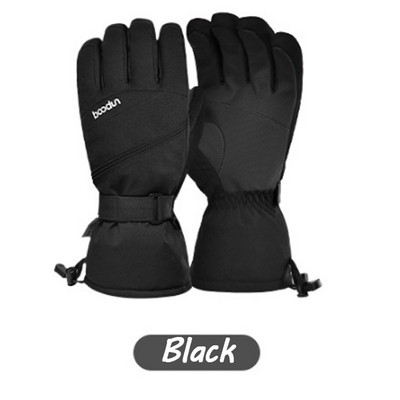 4 sluoksnių vandeniui atsparios, kvėpuojančios jutiklinio ekrano slidinėjimo ir sniego pirštinės -40 ℉ izoliuotos šiltos žieminės pirštinės, skirtos snieglenčių motociklams