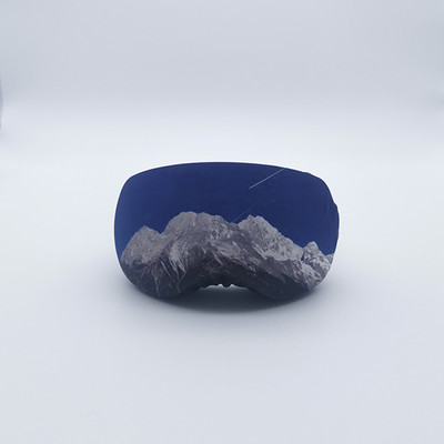 Minkštas audinys, tamprus slidinėjimo akinių dangtelis gyvūnams dizaino slidinėjimo akinių dangtelis animacinis filmas Mielas slidinėjimo akinių dangtelis akinių apsauga